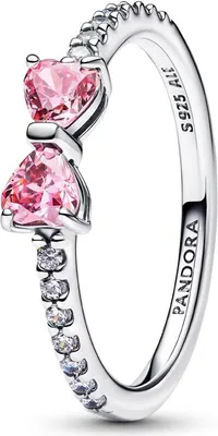 Produktbild von PANDORA Timeless Damenring Schleife aus 925er Silber, Zirkonia