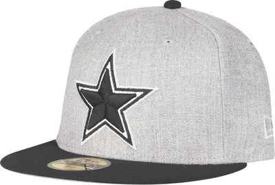 Produktbild von New Era 59Fifty Cap - HEATHER Dallas Cowboys grau - 7 1/4