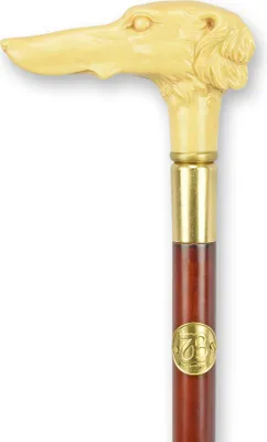 Produktbild von Spazierstock Hund Replikat Retro Design Dekoration