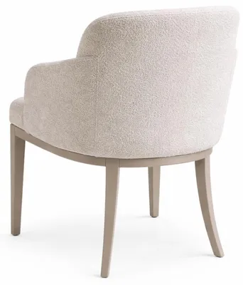 Image de Ensemble de salle à manger e couleur beige : grande table à manger, chaises, mobilier de salle à manger
