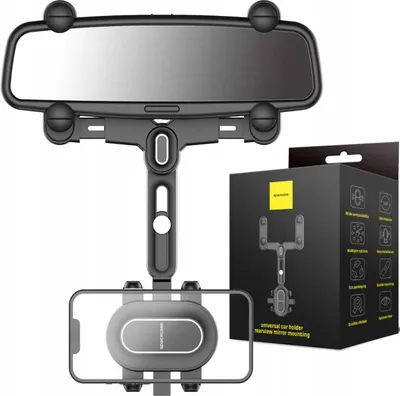 Image de SPACECASE Car Holder SC19 Mirror Noir