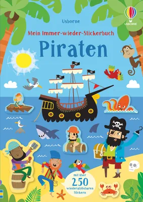 Produktbild von Mein Immer-wieder-Stickerbuch: Piraten
