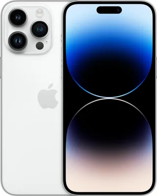 Produktbild von Apple iPhone 14 Pro Max , 17 cm (6.7"), 2796 x 1290 Pixel, 256 GB, 48 MP, iOS 16, Silber