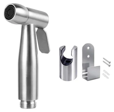 Imagen del producto de Juego de pulverizador bidet portátil de acero inoxidable