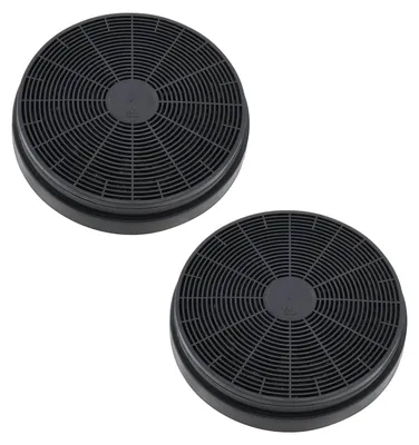 2 Aktivkohlefilter 175x175x35 mm für Klarstein Dunstabzugshauben