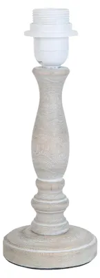 Immagine prodotto di Base per lampada Clayre & Eef Ø 16x28 cm in legno marrone