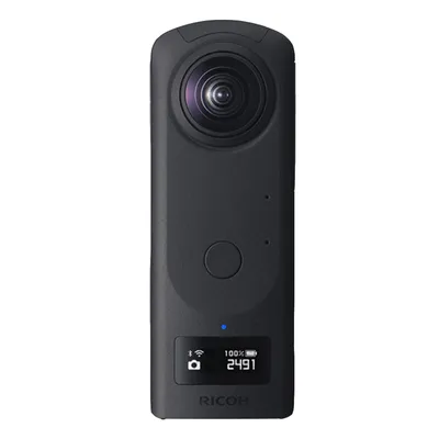 Produktbild von Ricoh Theta Z1, USB Typ-C, Schwarz, 360°, 23 MP, 1/25000 s, 80, 6400