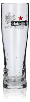Produktbild von Heineken Bierpokal Glas 0,25l EURO 2020 Star Relief Glass Gläser Sonderedition