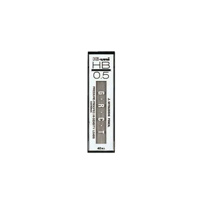 Zdjęcie produktu dla Mitsubishi Pencil Hi-uni Wkłady grafitowe do ołówków automatycznych • 0,5 mm • HB