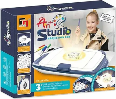 Obrázok produktu pre Hra s farbami a farbičkami Art Studio Projektor