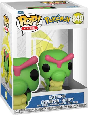 Produktbild von Pokémon - Caterpie Chenipan Raupy 848  - Funko Pop! Vinyl Figur