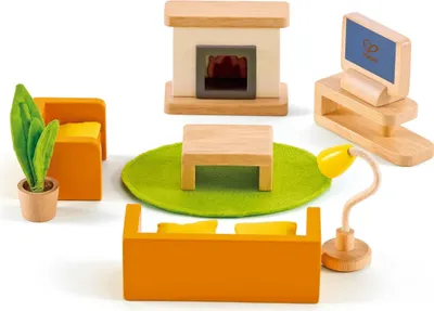 Produktbild von Hape Happy Family Wohnzimmer, E3452