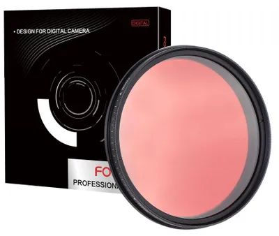 Produktbild von FOTGA 72mm Sechs-im-EIN Einstellbare Infrarot Infrared Pass X-Ray-Objektiv-Filter IR Filter 530nm bis 750nm