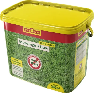 Produktbild von WOLF Garten - Rasendünger plus Eisen - L-PM 300 für 300 m²