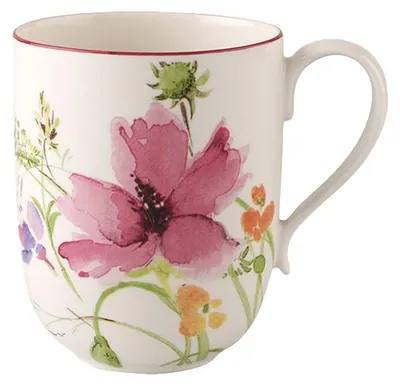 Produktbild von Villeroy & Boch Vorteilset 6 Stück Mariefleur Basic Latte Macchiato Becher Premium Porcelain bunt 1041001630