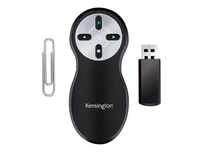 Obrázek produktu pro Kensington Bezdrátový ovladač prezentací bez laseru, Černá