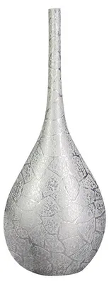 Produktbild von Dekorative Vase (11x23x54cm), silber
