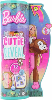 Obrázek produktu pro Barbie Cutie Reveal HKR01, Módní panenka, Ženy, 3 rok/roky, Dívka, 303 mm, 350 g