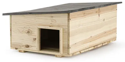 Immagine prodotto di Moorland Casetta per ricci resistente all'inverno Legno per svernamento, 54×38 cm