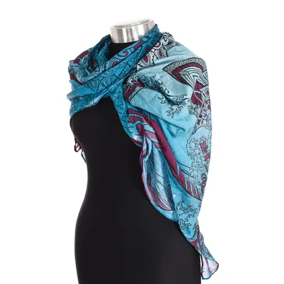 Produktbild von Buff Bandana mit bedrucktem Design aus leichtem und weichem Stoff 111000 Uni