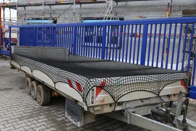 Produktbild von Anhänger- und Containernetz 2,50 x 4,00 m schwarz Typ 752540