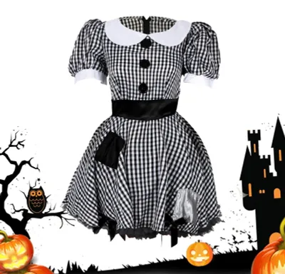 Obrázek produktu pro Elzusha - Strašidelný kostým na Halloween pro dívky