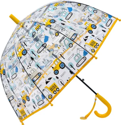 Produktbild von Juleeze Kinderregenschirm Ø 70x65 cm Transparant Kunststoff Auto