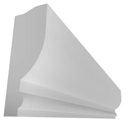 Obrázok produktu pre ELHARE Štuková lišta LED svetelný pásik profil nepriameho osvetlenia steny LS19A - 80x30mm, 2m