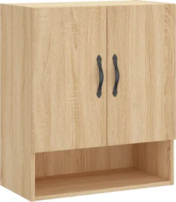 Obrázok produktu pre vidaXL Nástenná skriňa Sonoma dub 60x31x70 cm odvodený výrobok z dreva
