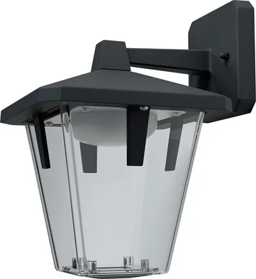 Produktbild von Osram ENDURA STYLE Lantern Classic Down 10 W, Schwarz, Transparent, LED, 10 W, Metall, Kunststoff, AC, 180 mm