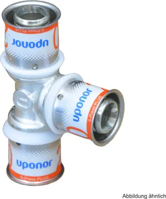 Produktbild von UPONOR S-Press PLUS T-Stück, reduziert, 25-20-16, 1 Stk.