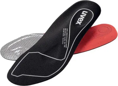 Produktbild von uvex Klimakomfortfußbett für 3 asphaltpro schwarz 43