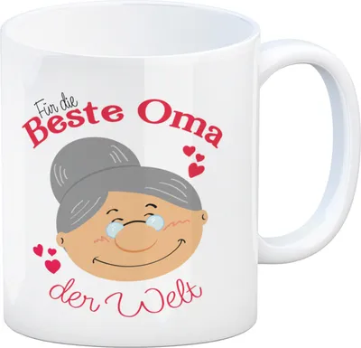 Produktbild von Für die beste Oma der Welt Kaffeebecher Großmutter