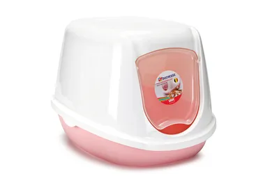Produktbild von Savic Katzentoilette Duchesse weiß/pink
