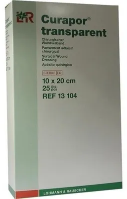 Obrázek produktu pro Curapor Wundverband transparentní steril, 25 St PFL