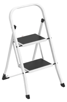 Produktbild von Stahl-Teleskopleiter mit 2 Sprossen