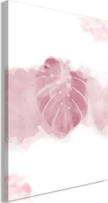 Produktbild von Italienischer Leinwand Leinwandbild - Tropical Fog (1 Part) Vertical 20x30 cm Blätter b-A-0514-b-a
