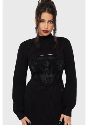 Produktbild von KILLSTAR Bolero - Belinda's Woe Black XXL