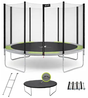 Image de KANGUI Trampoline rond Ø360cm avec filet de sécurité - RALLI 360