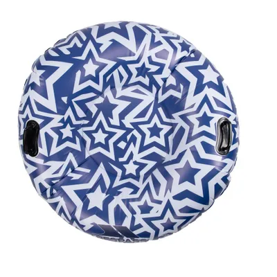 Produktbild von Trespass - Aufblasbarer Schwimmreifen "Dingnut", Sternemuster TP5806 (Einheitsgröße) (Blau/Weiß)