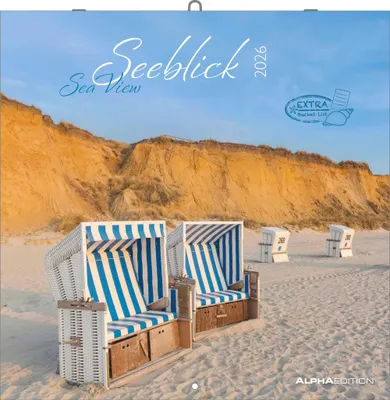 Produktbild von Seeblick 2026 - Broschürenkalender 30x30 cm (30x60 geöffnet)