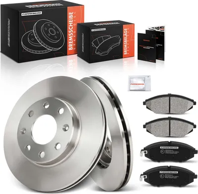 Obrázek produktu pro Frankberg 2x brzdové kotouče 4x brzdové destičky přední náprava pro Chevrolet Spark M300 1.0L 1.2L 2010-2015