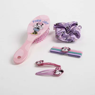 Immagine prodotto di Set di accessori per capelli Disney Minnie Mouse - simpatici gioielli per capelli per bambini
