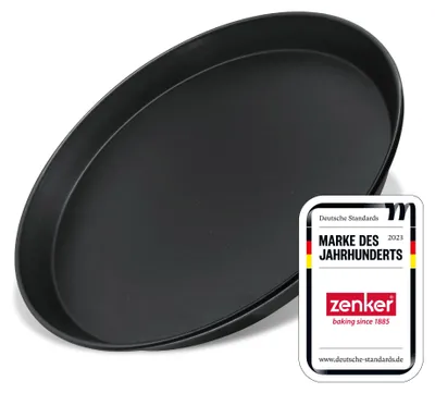 Produktbild von Zenker Black Metallic Backblech rund –  für perfekte Backergebni