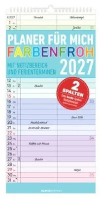 Obrázek produktu pro Diář pro mě – Barevný 2027