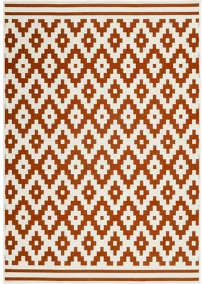 Produktbild von Stella 300 Elfenbein / Orange 160cm x 230cm