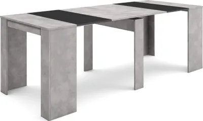 Immagine prodotto di S III Consolle allungabile, 222x90x77cm, Per 10 persone, Tavolo da pranzo, Cemento