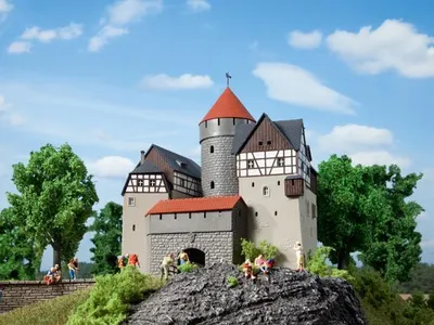 Produktbild von Auhagen 12263 - Burg Lauterstein HO/TT