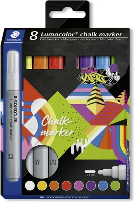 Produktbild von Staedtler Kreidemarker Lumocolor 8St