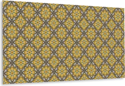 Produktbild von Vinyl Muster - Fliesenaufkleber PVC Fliesenfolie - Selbstklebende Vinyl , Orientalische Verzierung - 100 cm x 50 cm